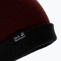 Шапка зимова Jack Wolfskin Rib бордова 1903891 5