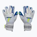 Рукавиці воротарські Reusch Attrakt Gold X сіро-блакитні 5270945-6006