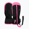 Рукавички лижні дитячі Reusch Ben Mitten black/ knockout pink