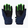 Рукавиці лижні дитячі Reusch Duke R-Tex XT black/dress blue/neon green 2