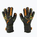 Рукавиці воротарські Reusch Attrakt Gold X Finger Support Junior зелено-чорні 5372050-5555