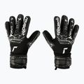 Рукавиці воротарські дитячі Reusch Attrakt Infinity Finger Support Junior чорні 5372720-7700
