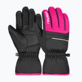 Рукавиці лижні дитячі Reusch Alan black/pink glo 5