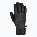 Жіночі гірськолижні рукавиці Reusch Beatrix R-Tex XT чорні/чорний леопард 7