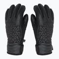 Жіночі гірськолижні рукавиці Reusch Beatrix R-Tex XT чорні/чорний леопард 3