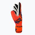 Дитячі воротарські рукавиці Reusch Attrakt Solid Junior hyper orng/elec сині 4