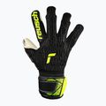 Воротарські рукавиці Reusch Attrakt Freegel Gold Finger Support Junior чорні/безпечно-жовті 2