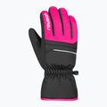 Рукавиці гірськолижні дитячі Reusch Alan Junior black/pink glo 3