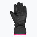 Рукавиці гірськолижні дитячі Reusch Alan Junior black/pink glo 4