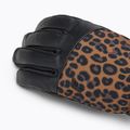 Жіночі гірськолижні рукавиці Reusch Beatrix R-Tex XT чорний/коричневий леопард 4