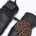 Жіночі гірськолижні рукавиці Reusch Beatrix R-Tex XT чорний/коричневий леопард 5