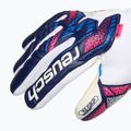 Рукавиці воротарські дитячі Reusch Attrakt RE:GRIP NC Junior blue/pink/white 4
