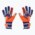Дитячі воротарські рукавиці Reusch Attrakt Freegel Gold NC Junior оранжево-сині 2