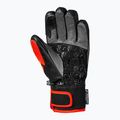 Рукавички лижні дитячі Reusch Worldcup Warrior GS black/silver/fluo red 3
