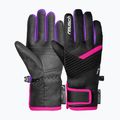 Рукавиці гірськолижні дитячі Reusch Dan R-Tex XT Junior black/pink glo 2