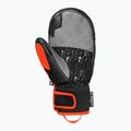 Рукавички лижні дитячі Reusch Worldcup Warrior GS Mitten black/silver/fluo red 3