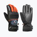 Рукавиці гірськолижні дитячі Reusch Warrior R-Tex XT Junior blck/silver/fluo red