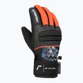 Рукавиці гірськолижні дитячі Reusch Warrior R-Tex XT Junior blck/silver/fluo red 3
