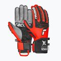 Чоловічі лижні рукавички Reusch Ultra black/fluo red 2