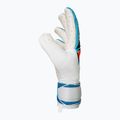 Воротарські рукавички Reusch Attrakt SpeedBump white/light blue 4