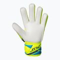 Рукавиці воротарські дитячі Reusch Attrakt Solid Junior safety yellow/blue 3