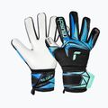 Рукавиці воротарські дитячі Reusch Attrakt RE:GRIP NC Junior black/ocean light 2