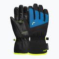 Рукавички лижні дитячі Reusch Wonder R-TEX® XT Junior blck/bril blu/safety yell