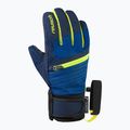 Рукавички лижні дитячі Reusch Leo R-Tex XT black/imperial blue/safety yellow 2