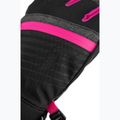 Рукавички лижні дитячі Reusch Leo R-Tex XT black/black melange/pink glo 5