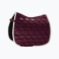 Вальтрап для коня Eskadron Glossy Wave Contrast бордовий