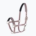 Недоуздок для коня Eskadron Pin Buckle коричневий/кремовий/рожевий