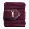 Флісові обмотки для коня Eskadron Fleece бордові