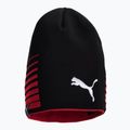 Шапка футбольна двостороння PUMA Liga Reversible Beanie червоно-чорна 022357 01