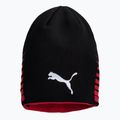 Шапка футбольна двостороння PUMA Liga Reversible Beanie червоно-чорна 022357 01 2