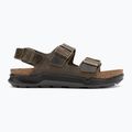 Сандалі чоловічі BIRKENSTOCK Milano Crosstown Oiled Leather Regular faded khaki 2