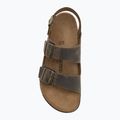 Сандалі чоловічі BIRKENSTOCK Milano Crosstown Oiled Leather Regular faded khaki 5