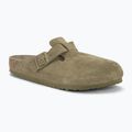 В'єтнамки BIRKENSTOCK Boston SFB VL Регулярні вицвілі шльопанці кольору хакі