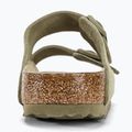 Замшеві шльопанці BIRKENSTOCK Arizona Вузькі вицвілі шльопанці кольору хакі 7