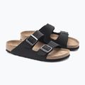 Шльопанці BIRKENSTOCK Arizona Vegan Birkibuc Narrow black 3