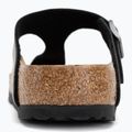 Жіночі шльопанці BIRKENSTOCK Gizeh BF Regular чорний металік 6