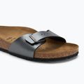 BIRKENSTOCK Madrid BF Вузькі шльопанці металік чорні 7