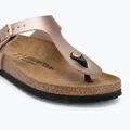 BIRKENSTOCK Gizeh BF Вузькі мідні шльопанці 7