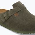 Шльопанці BIRKENSTOCK Boston Suede Leather thyme 6