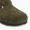Шльопанці BIRKENSTOCK Boston Suede Leather thyme 7
