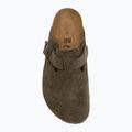 Шльопанці BIRKENSTOCK Boston Suede Leather thyme 5