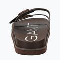 Чоловічі шльопанці GANT Palbuddy dark brown 4