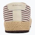 Жіночі еспадрильї GANT Raffiaville brown/cream 6
