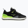 Дитячі кросівки KangaROOS KD-Gym EV jet чорні/неоново-жовті 2