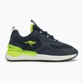 Дитячі черевики KangaROOS KD-Road темно-сині/лаймові 2