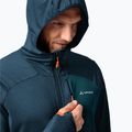 Чоловічий світшот VAUDE Monviso Fleece II темно-морський/зелений 3